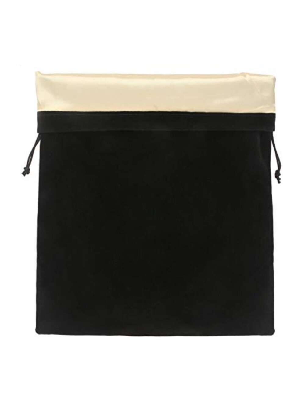 Velvet Drawstring Garment Organizer Bag Hair Dryer Pouch Travel Storage